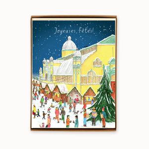 
                  
                    Load image into Gallery viewer, Box of 8 French Ottawa Lansdowne Park Holiday Cards / Boîte de 8 Cartes Parc Lansdowne
                  
                
