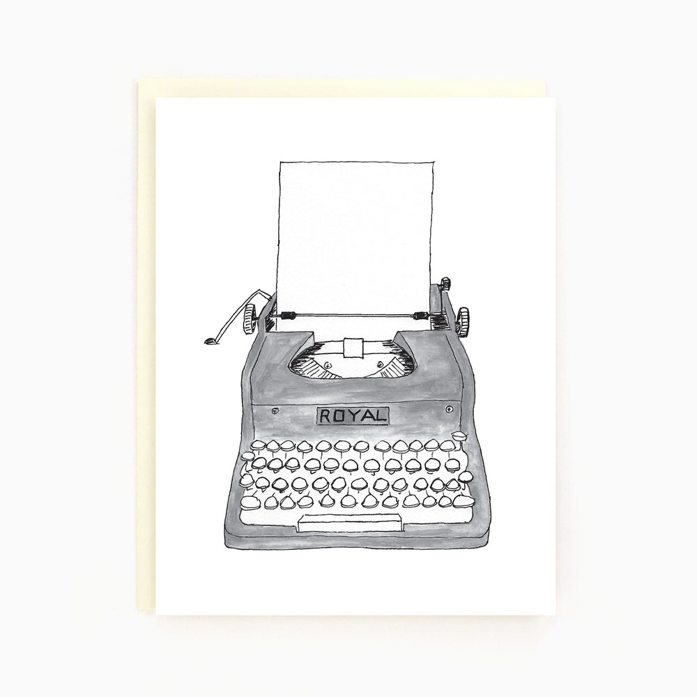 Blank Typewriter