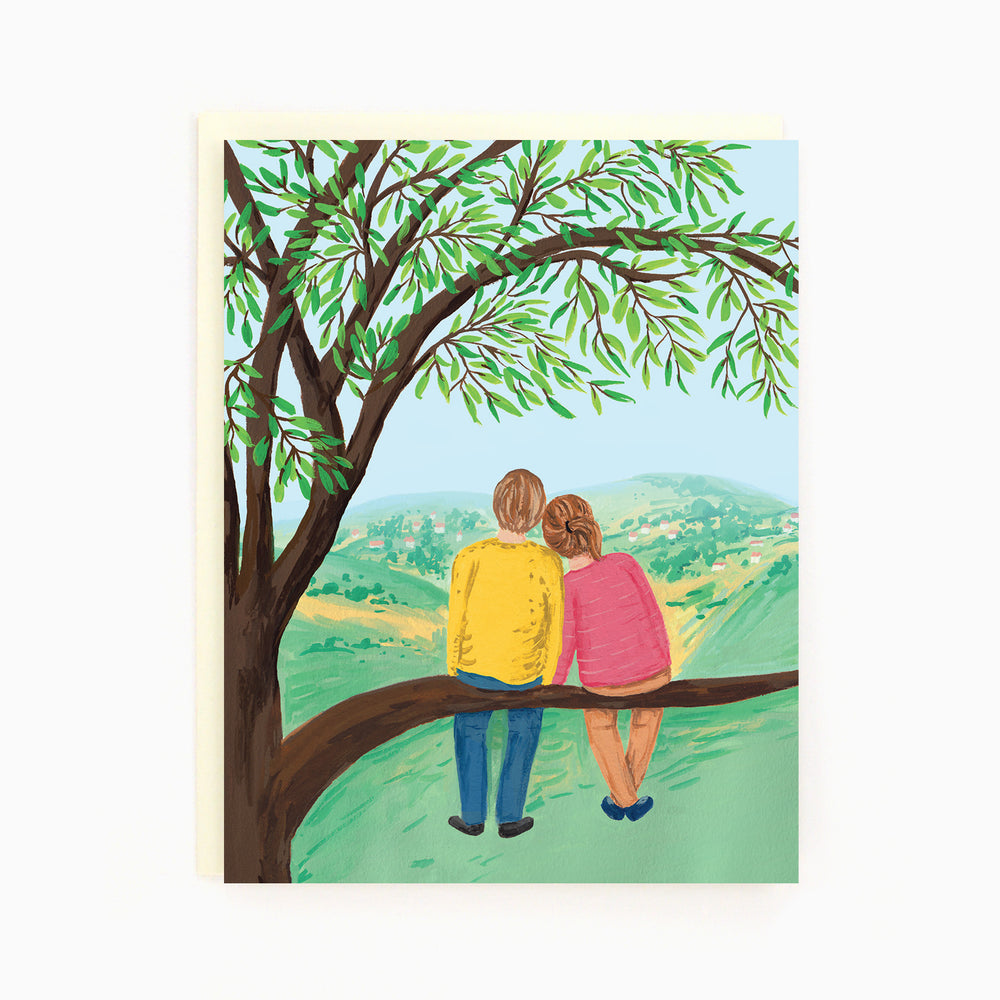 Couple in Tree
