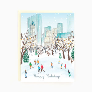 
                  
                    Load image into Gallery viewer, New York Central Park Holiday Card
                  
                
