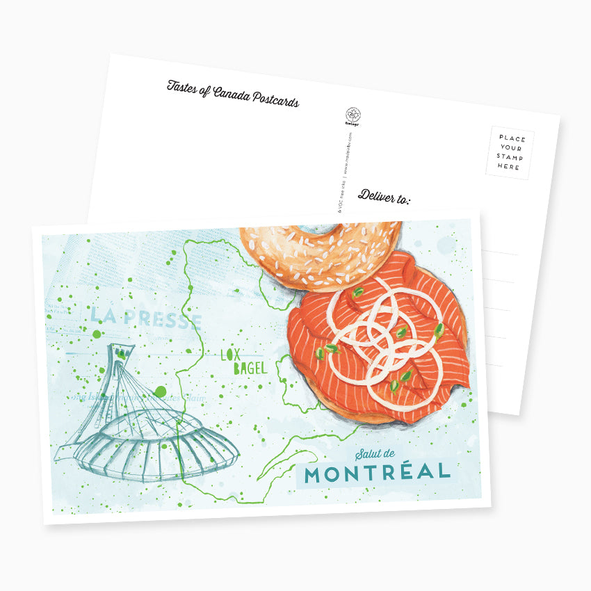 Salut de Montreal Postcard