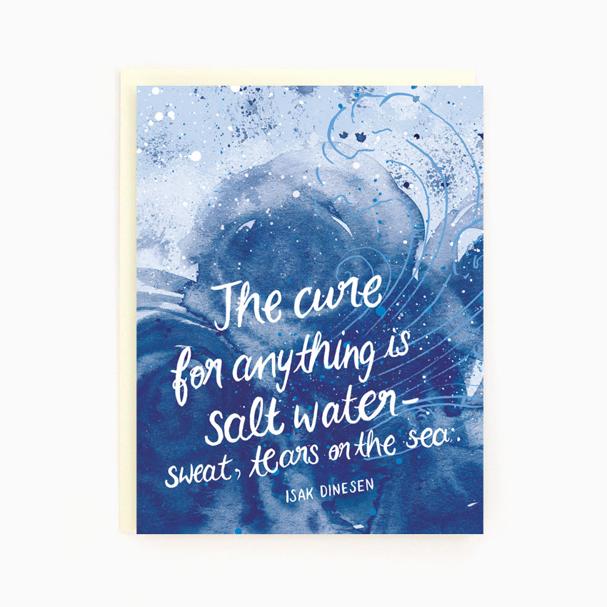 Salt Water Sympathy Card