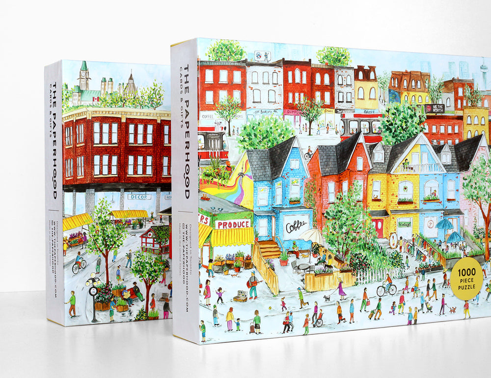 Canadian City Puzzles