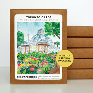 
                  
                    Load image into Gallery viewer, Box of 8 Toronto Allan Gardens Cards
                  
                