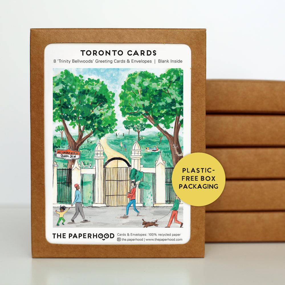 
                  
                    Load image into Gallery viewer, Box of 8 Toronto Bellwoods Summer Cards
                  
                
