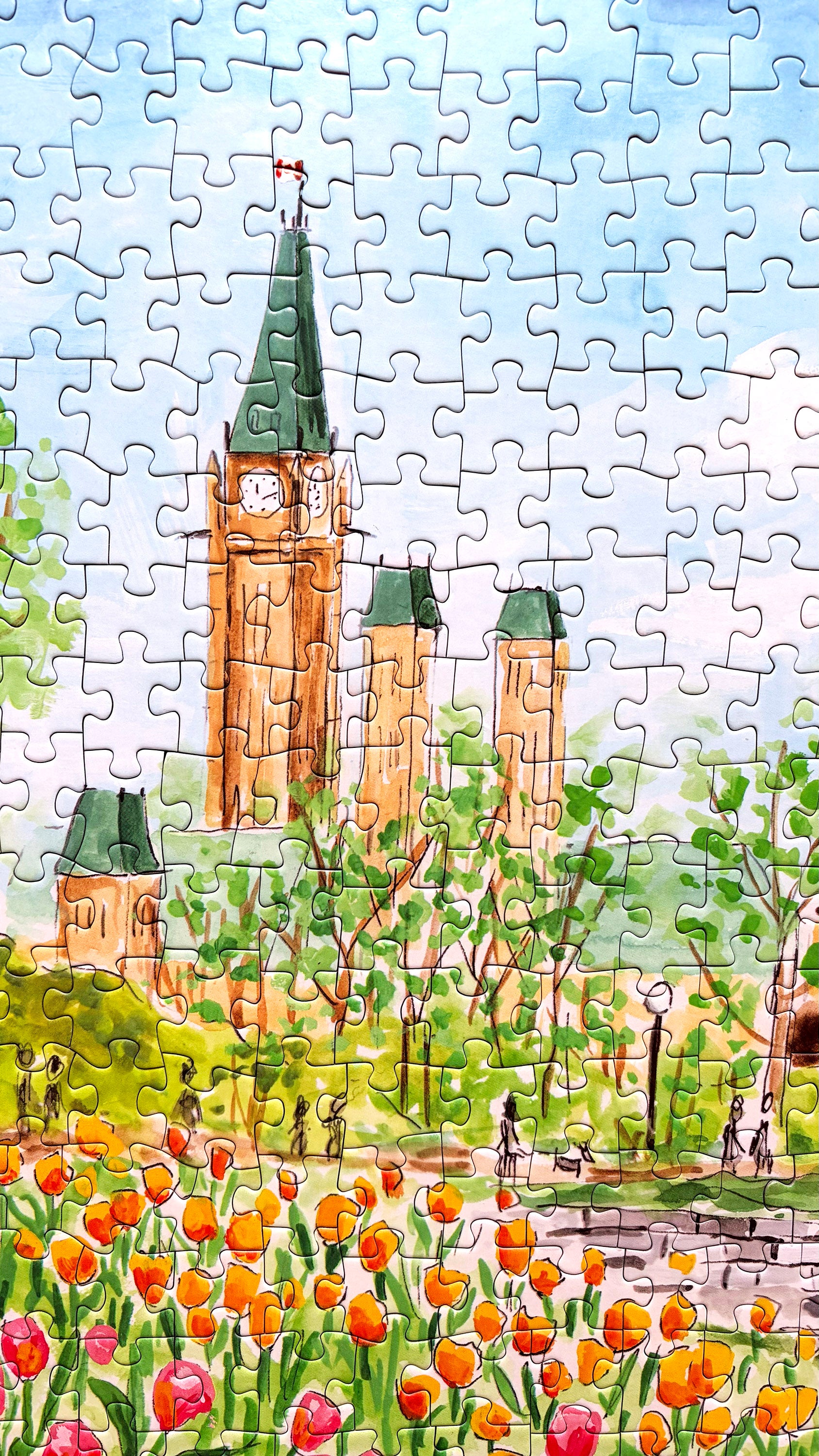 Ottawa Tulip Festival' 500-Piece Puzzle – The Paperhood