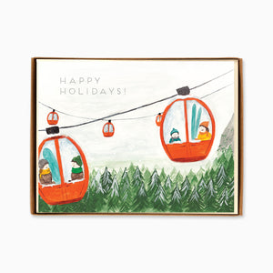 
                  
                    Load image into Gallery viewer, Box of 8 Gondola Christmas Cards
                  
                