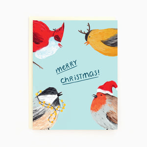 
                  
                    Load image into Gallery viewer, Christmas Birds Holiday Card
                  
                