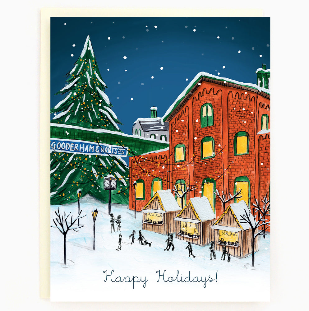 
                  
                    Load image into Gallery viewer, Assorted Box of 8 &amp;#39;Toronto Classic Holiday&amp;#39; greeting cards
                  
                