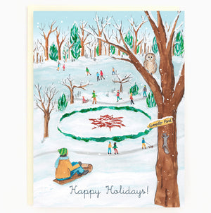 
                  
                    Load image into Gallery viewer, Assorted Box of 8 &amp;#39;Toronto Historic Holiday&amp;#39; greeting cards
                  
                