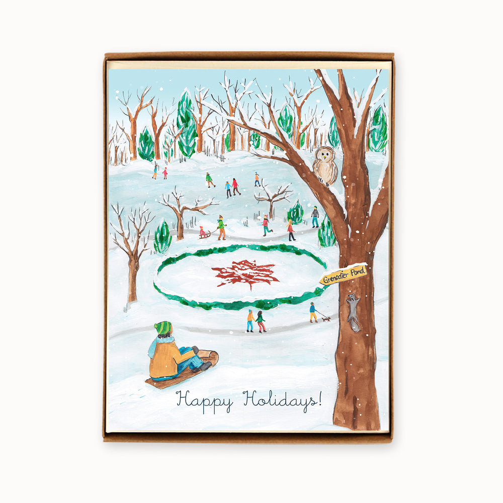 Box of 8 Toronto High Park Holiday Cards