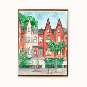 
                  
                    Load image into Gallery viewer, Box of 8 Toronto Cabbagetown Cards
                  
                