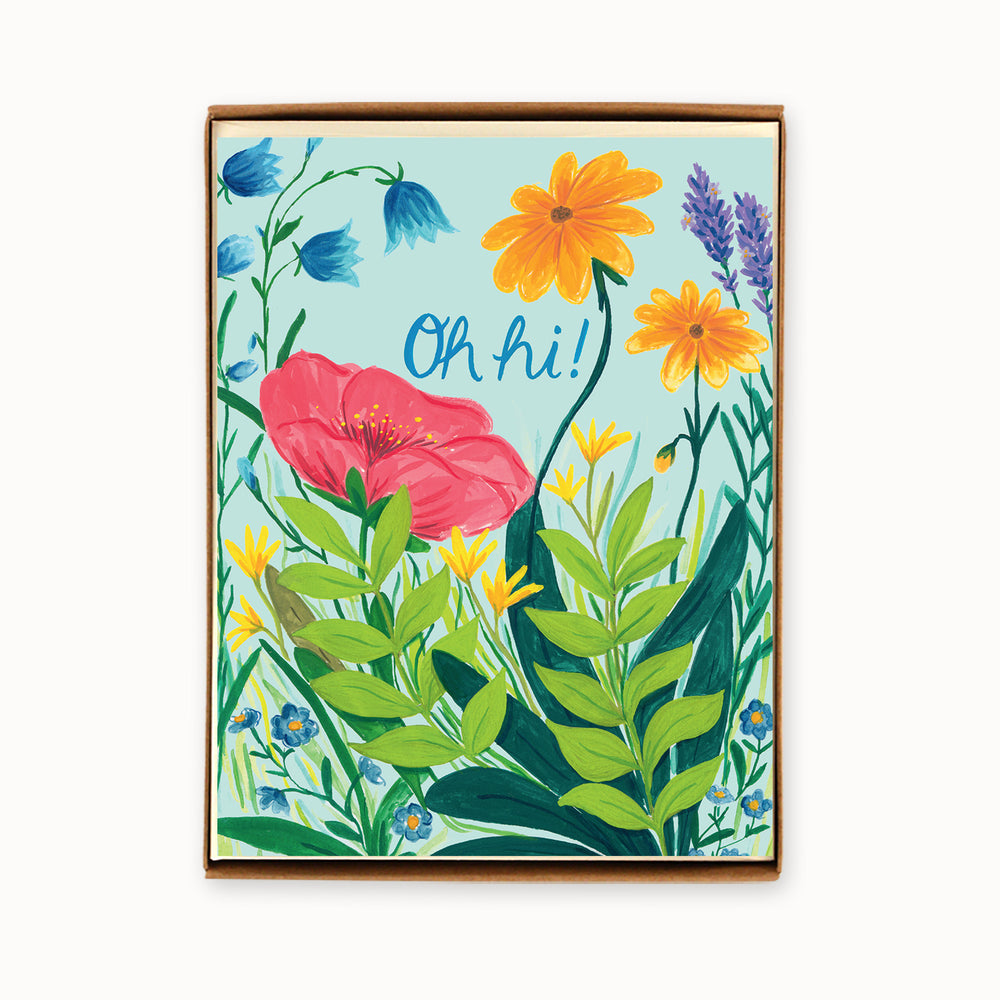 Box of 8 Oh hi! Cards