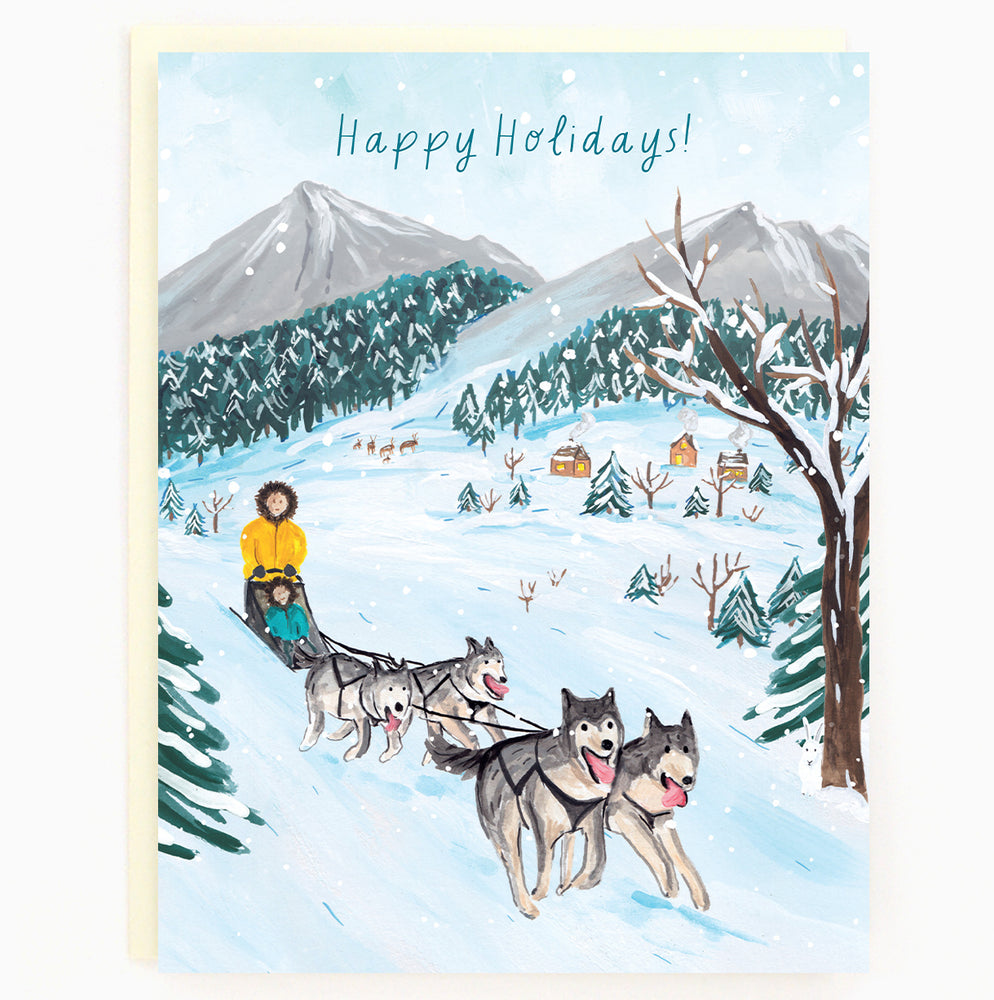 
                  
                    Load image into Gallery viewer, Assorted Box of 8 &amp;#39;Winter Nature&amp;#39; Holiday greeting cards
                  
                