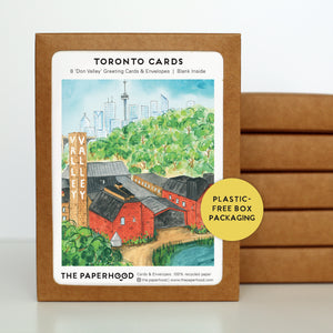 
                  
                    Load image into Gallery viewer, Box of 8 Toronto Don Valley Summer Cards
                  
                