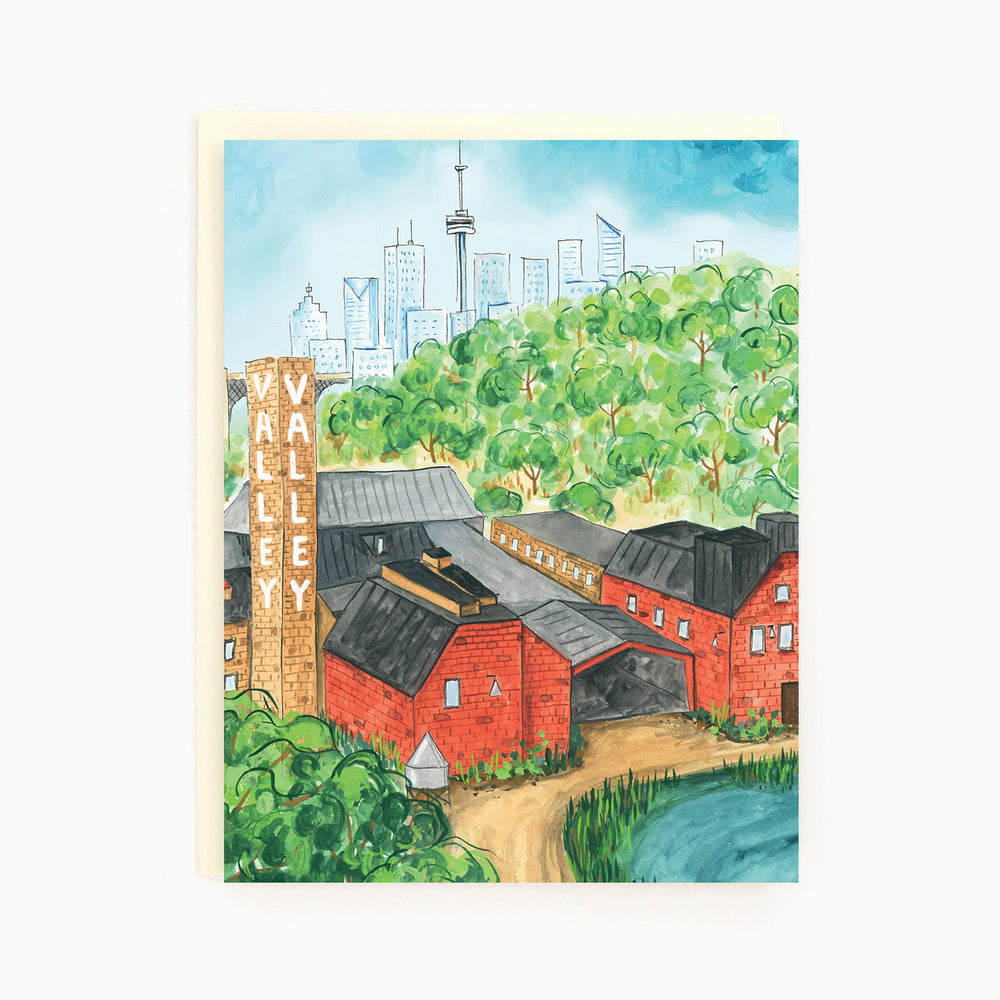 Toronto Don Valley / Evergreen Brickworks Summer Card