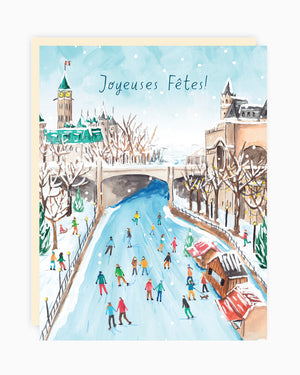 
                  
                    Load image into Gallery viewer, Assorted Box of 8 French Ottawa Holiday Cards / Boîte Assortie de 8 Cartes d&amp;#39;Ottawa Pour Les Fêtes
                  
                