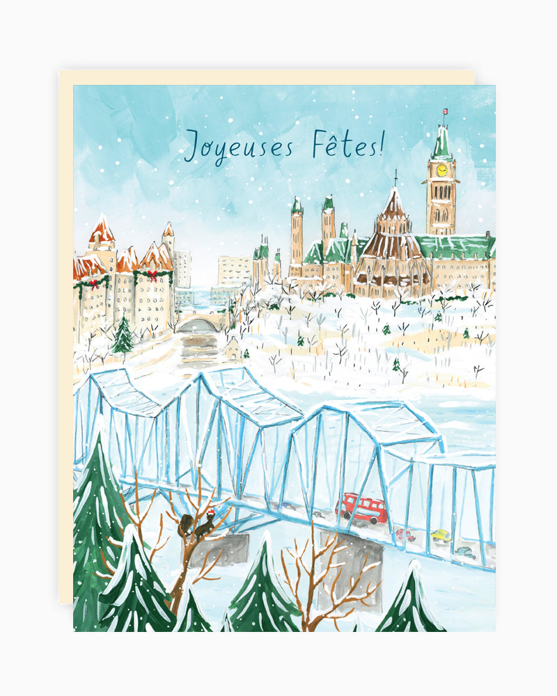 
                  
                    Load image into Gallery viewer, Assorted Box of 8 French Ottawa Holiday Cards / Boîte Assortie de 8 Cartes d&amp;#39;Ottawa Pour Les Fêtes
                  
                