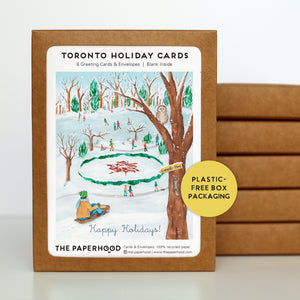 
                  
                    Load image into Gallery viewer, Box of 8 Toronto High Park Holiday Cards
                  
                