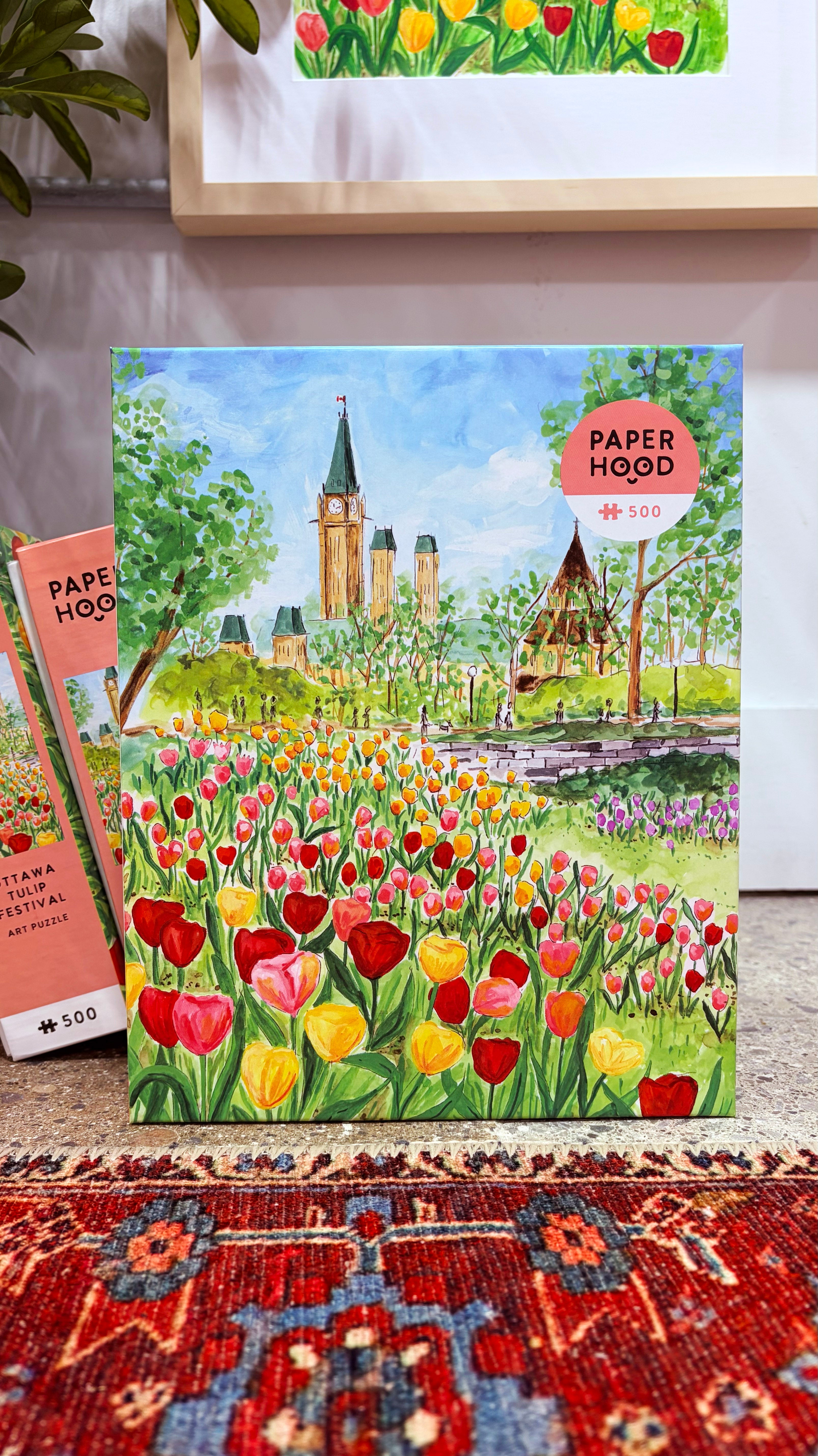 TULIPページ Ottawa Tulip Festival' 500-Piece Puzzle – The Paperhood