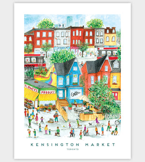 
                  
                    Load image into Gallery viewer, Toronto&amp;#39;s Kensington Market 12x16 inch Art Print
                  
                