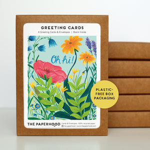 
                  
                    Load image into Gallery viewer, Box of 8 Oh hi! Cards
                  
                