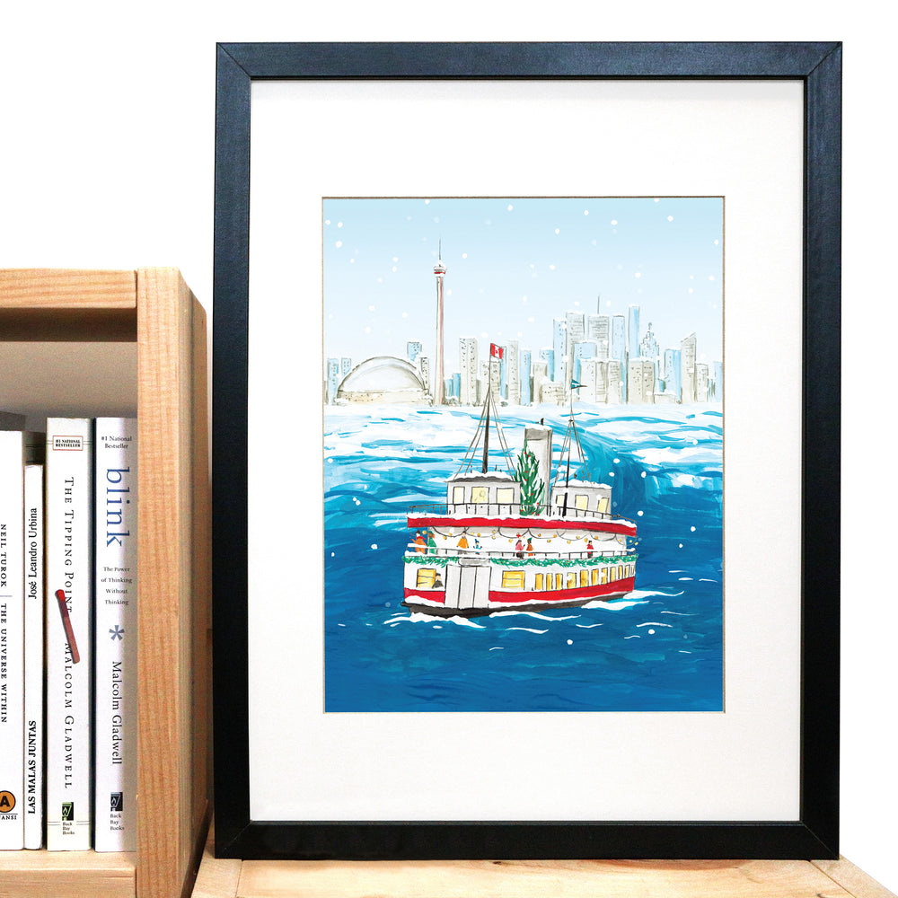 Toronto Ferry Art Print