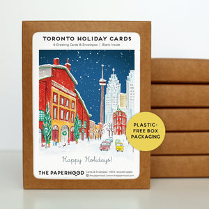 
                  
                    Load image into Gallery viewer, Box of 8 Toronto St Lawrence Market Holiday Cards
                  
                