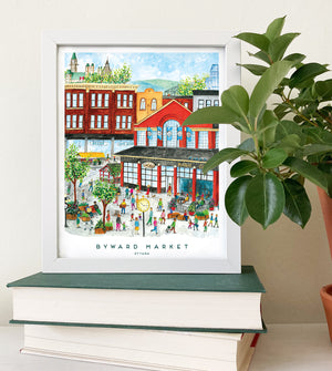 
                  
                    Load image into Gallery viewer, Ottawa Byward Market 8x10 inch Art Print
                  
                