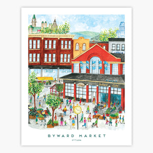 
                  
                    Load image into Gallery viewer, Ottawa Byward Market 8x10 inch Art Print
                  
                
