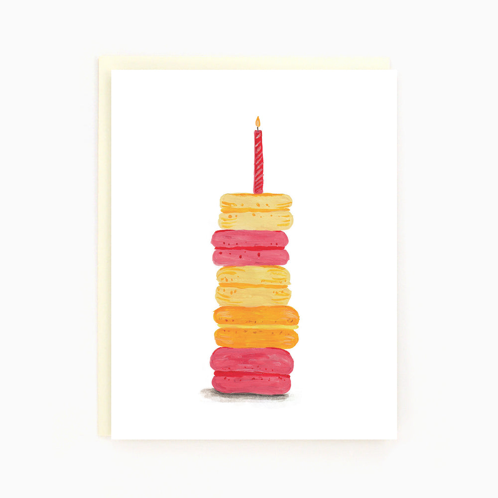 Birthday Macaroons Card