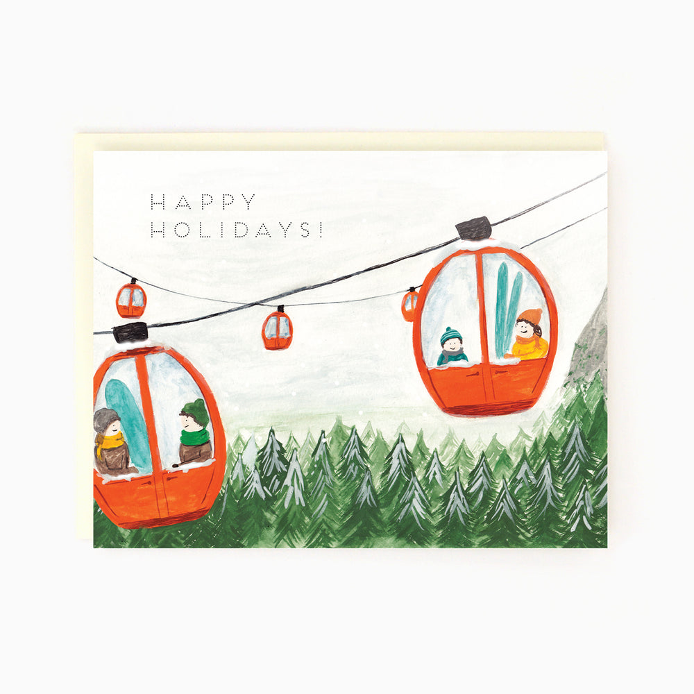 Gondola Holiday Card