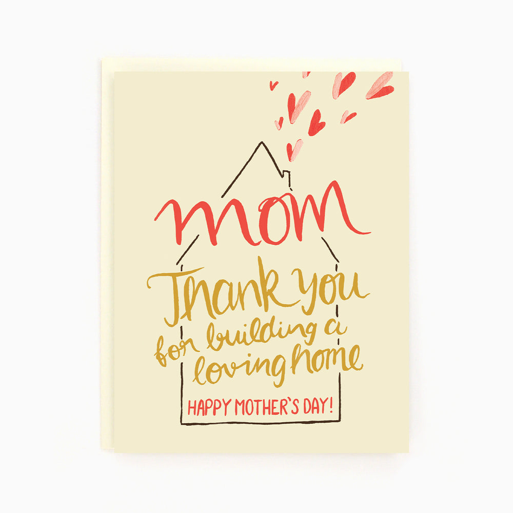 Mom Loving Home Card