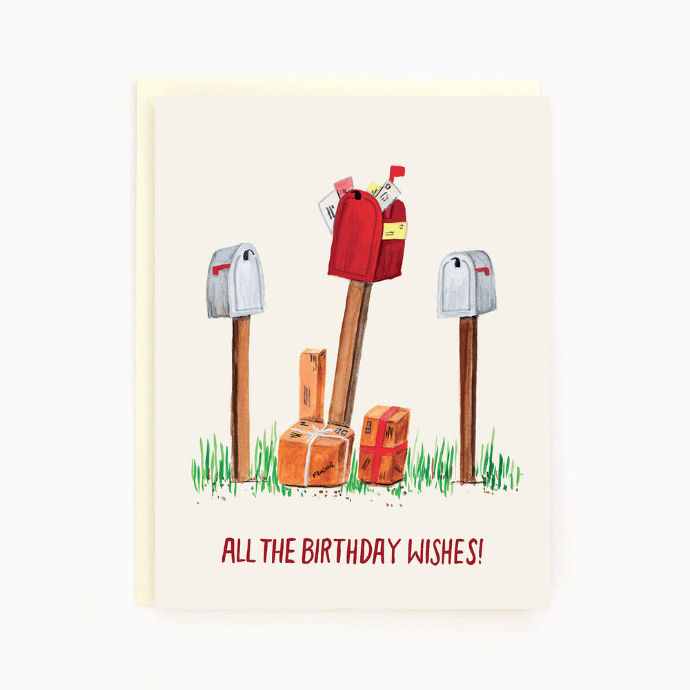 Birthday Mailboxes