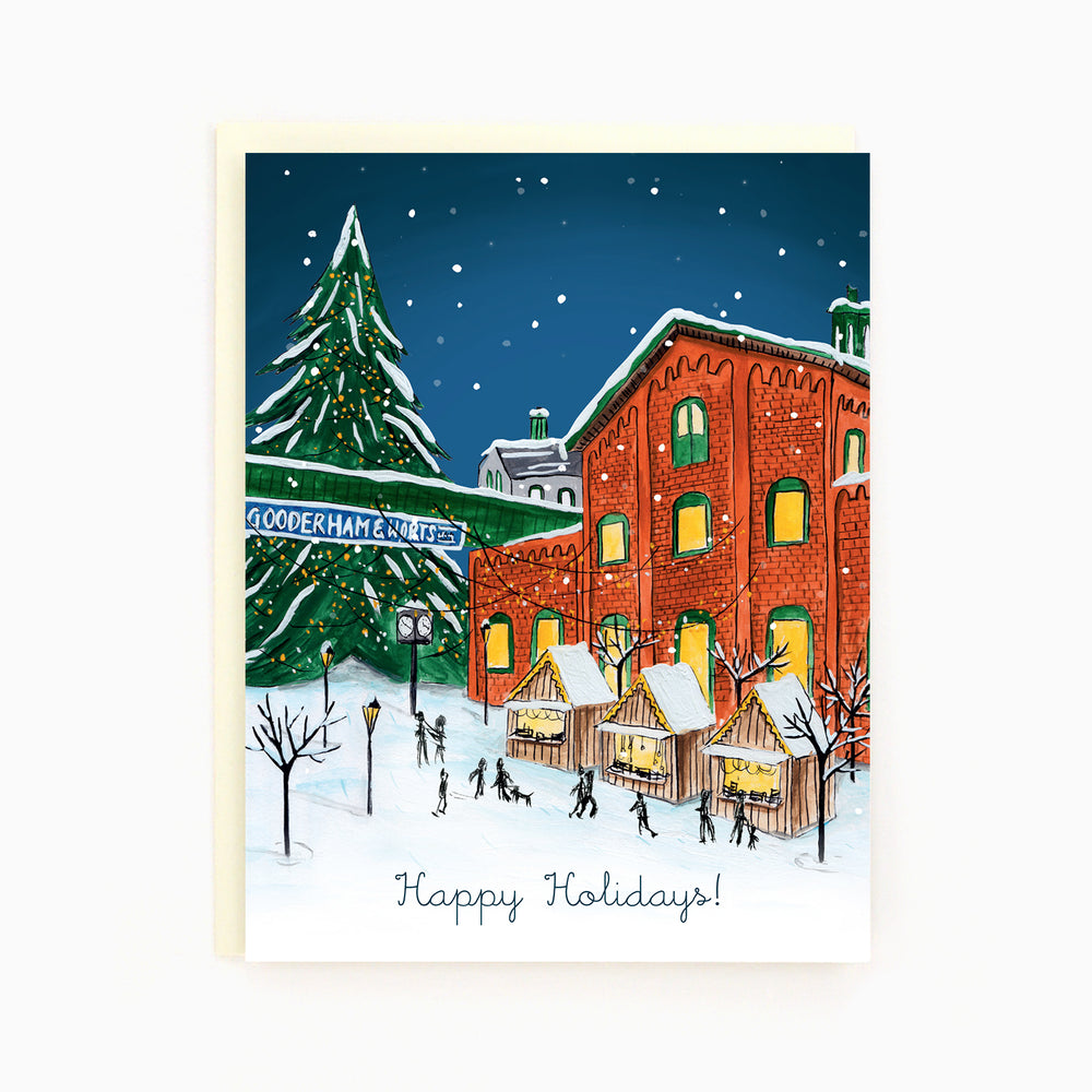 Toronto Distillery District Holiday Greeting Card
