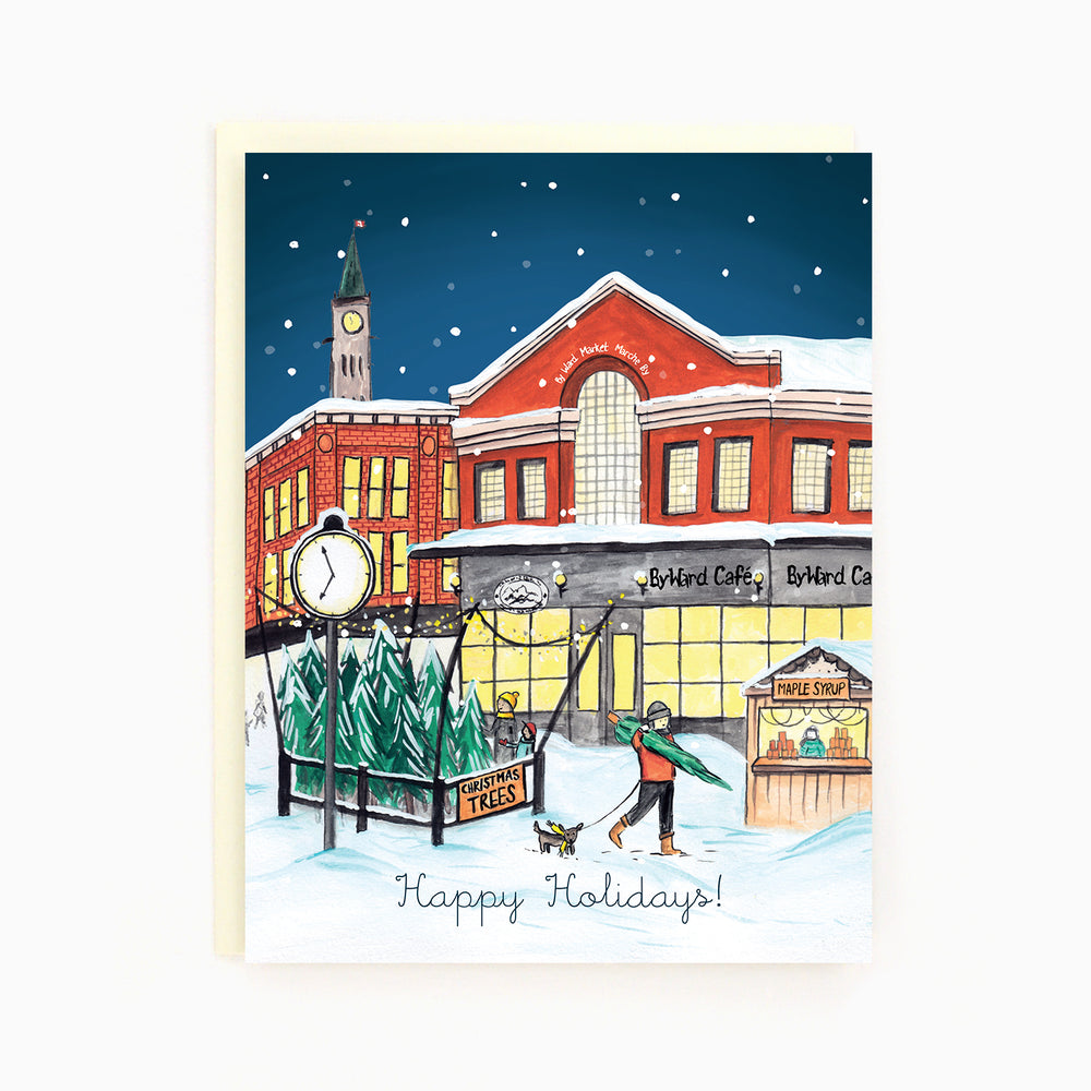 
                  
                    Load image into Gallery viewer, Ottawa Byward Market Holiday Card
                  
                