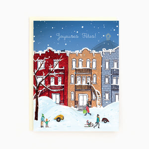 
                  
                    Load image into Gallery viewer, Montreal Holiday Card - Joyeuses Fêtes
                  
                