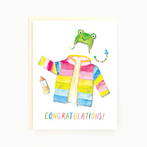 
                  
                    Load image into Gallery viewer, Rainbow Baby Card
                  
                