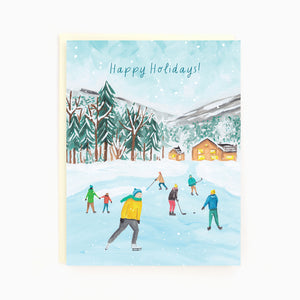 
                  
                    Load image into Gallery viewer, Holiday Skating Card
                  
                