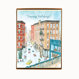 
                  
                    Load image into Gallery viewer, Box of 8 New York High Line Holiday Cards
                  
                