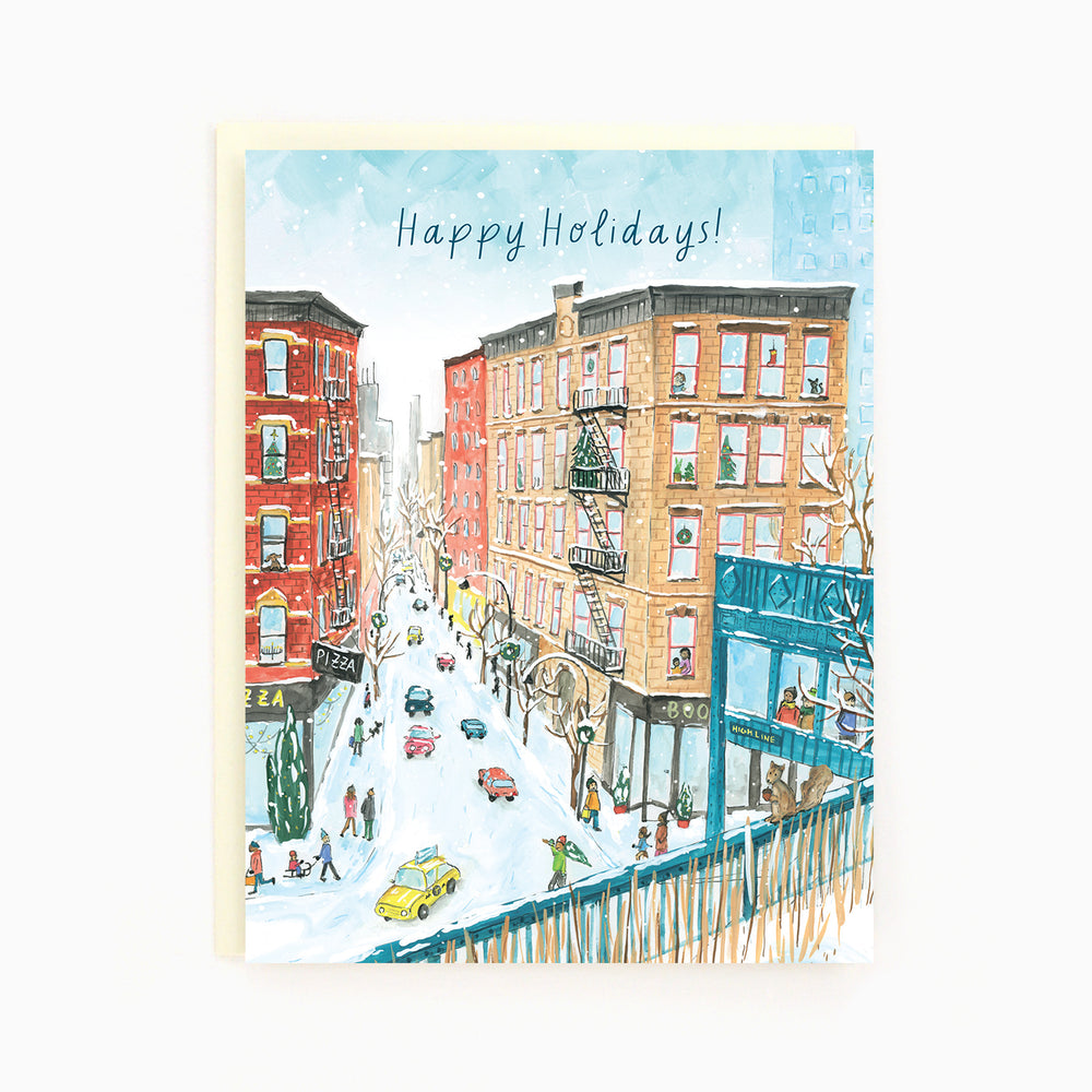 New York High Line Holiday Card
