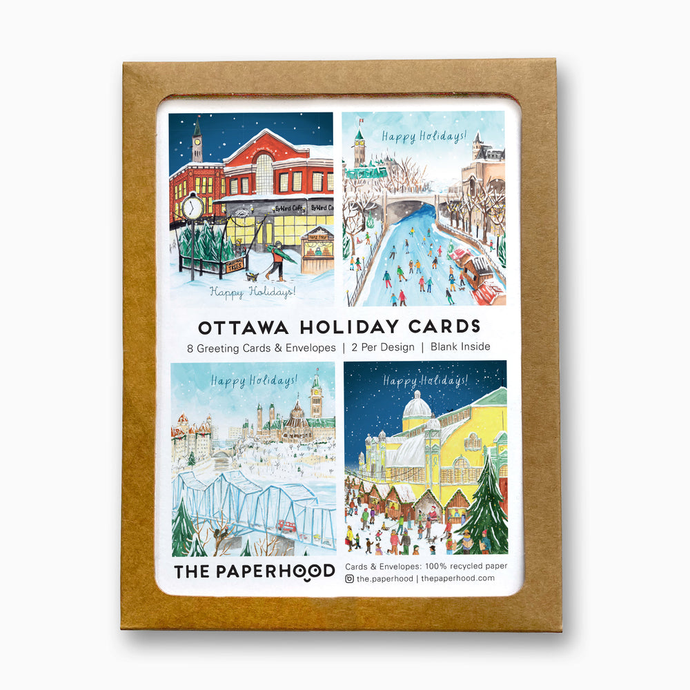 
                  
                    Load image into Gallery viewer, Assorted Box of 8 Ottawa Holiday Cards
                  
                