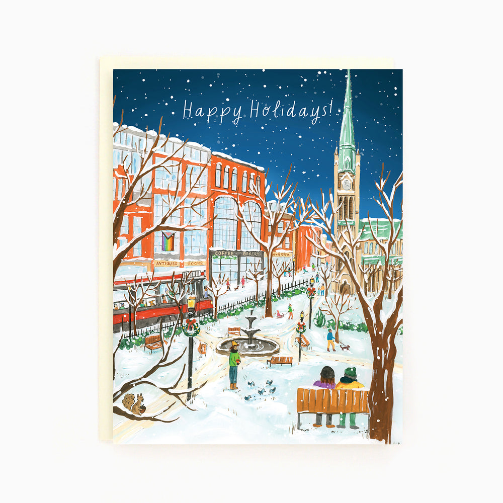 
                  
                    Load image into Gallery viewer, Toronto St. James Park Holiday Greeting Card
                  
                