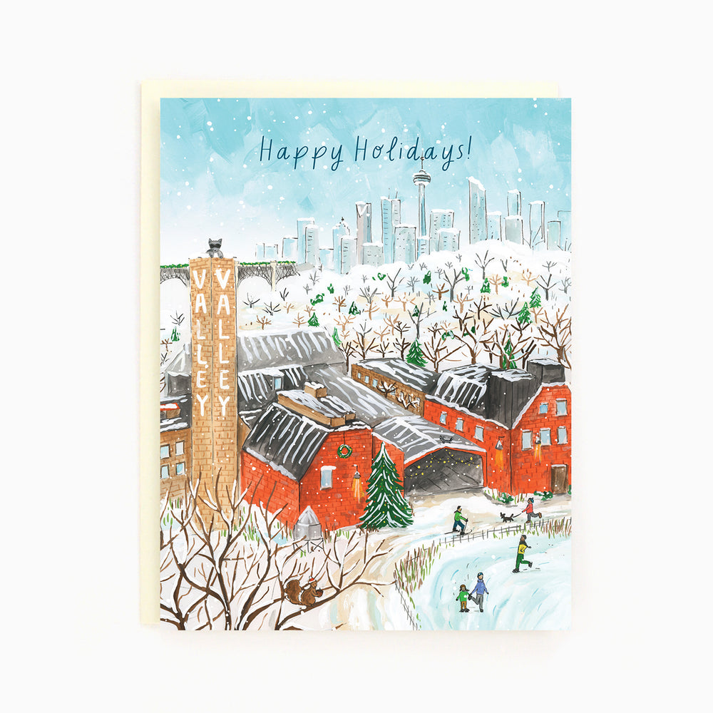 
                  
                    Load image into Gallery viewer, Assorted Box of 8 &amp;#39;Toronto Heritage Holiday&amp;#39; greeting cards
                  
                