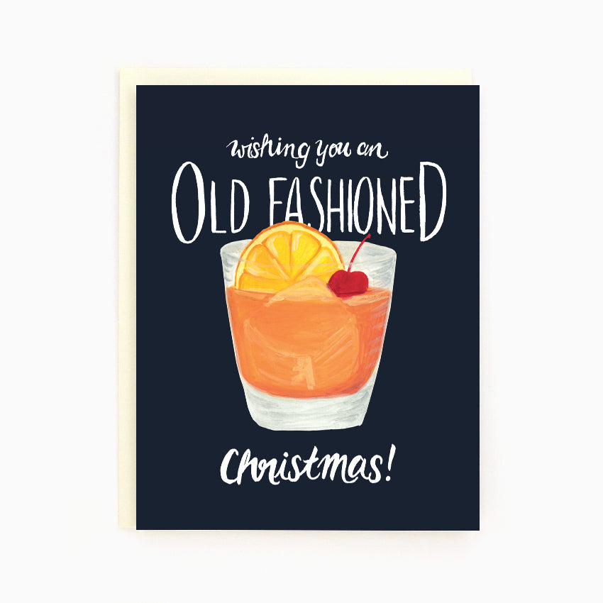 Old Fashioned Christmas Card