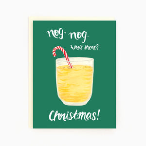 
                  
                    Load image into Gallery viewer, Eggnog Christmas Card
                  
                
