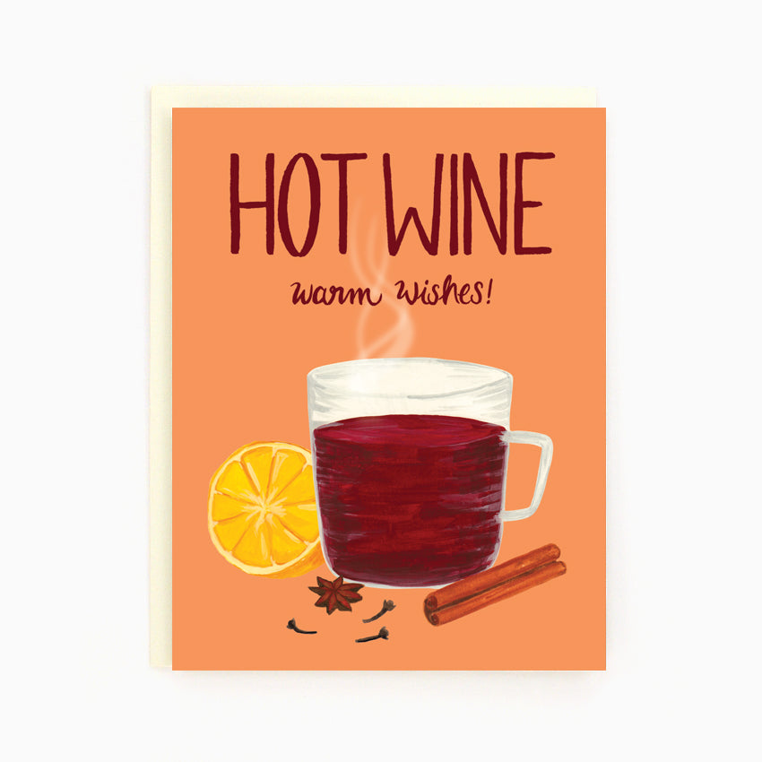 Hot Wine Christmas Card