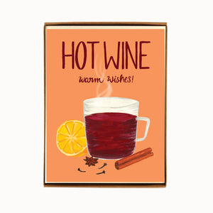 
                  
                    Load image into Gallery viewer, Box of 8 Hot Wine Christmas Cards
                  
                