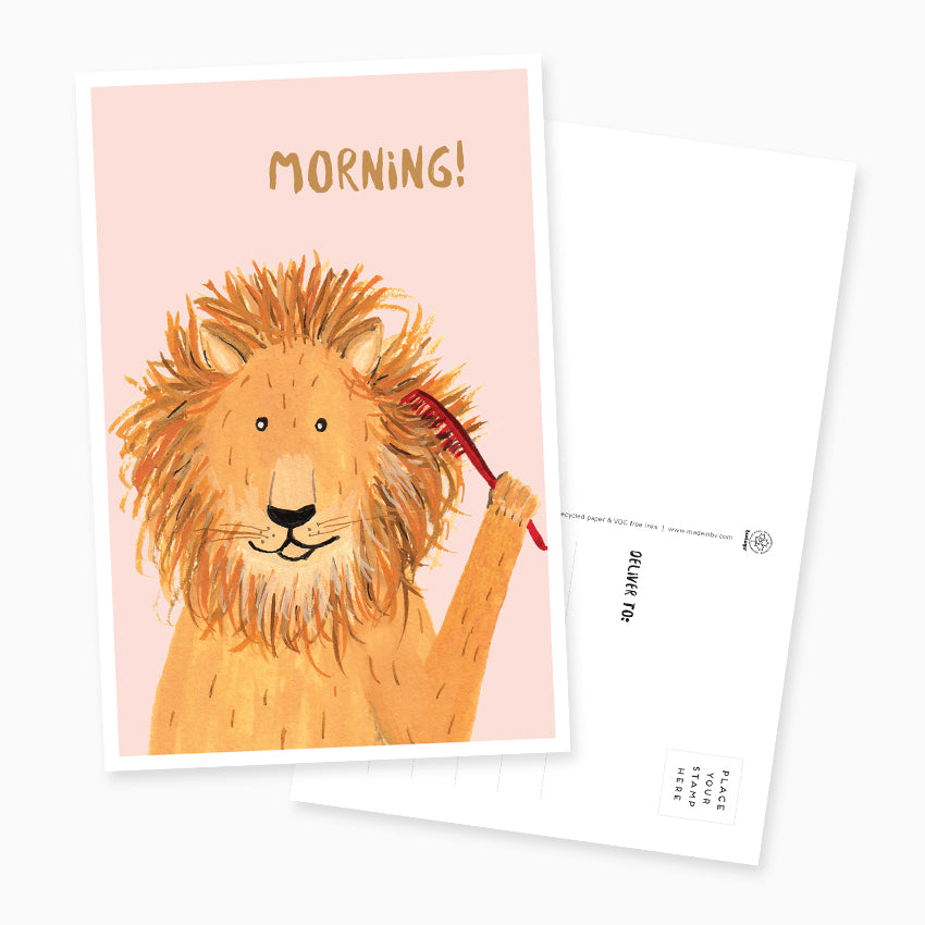 Lion Postcard