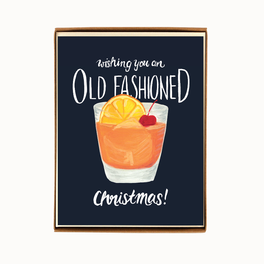 Box of 8 Old Fashioned Christmas Cards